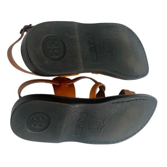 Jerusalem sandals Tzippora - Leather Strappy Slingback Sandal Sz 39 - Picture 5 of 5